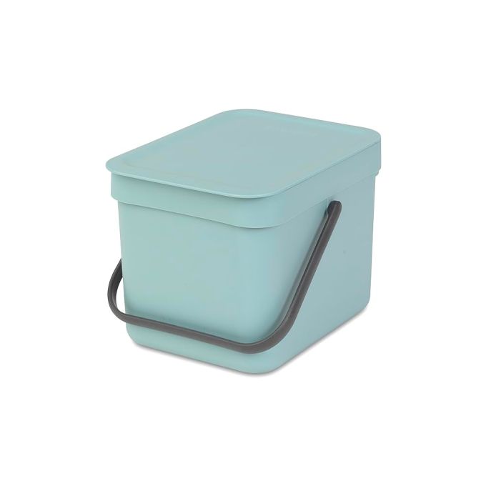 Brabantia Sort & Go Waste Bin,6L - Mint