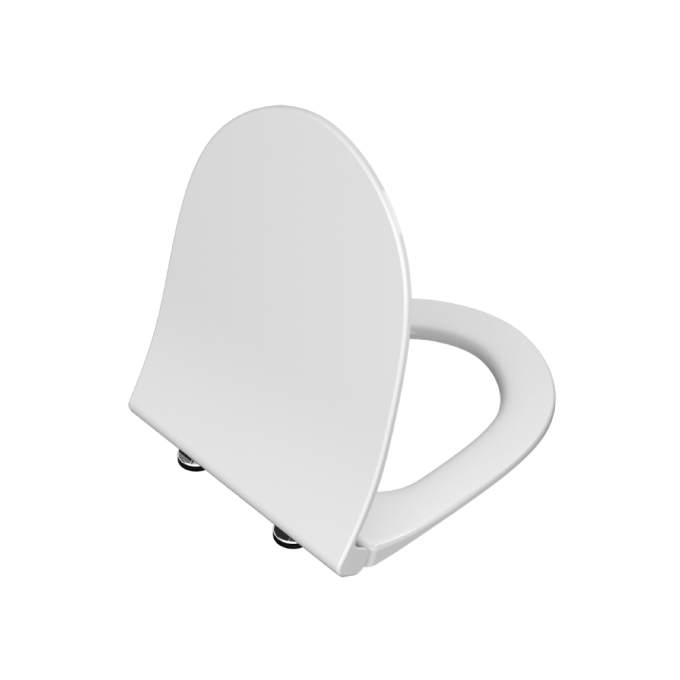 VitrA Soft Closing Toilet Seat and Coverأبيض لامع