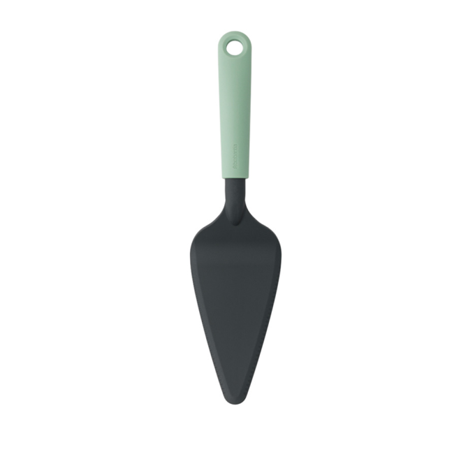 Brabantia Cake Server with Cutting Edge - Jade Green