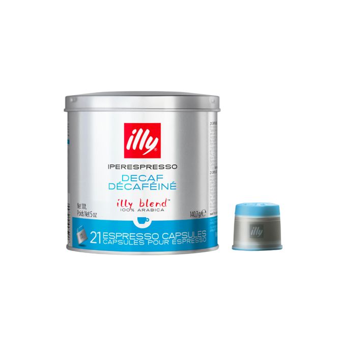 illy Decaf Espresso Coffee Capsules, Medium Roast, 21 Capsules, 140g