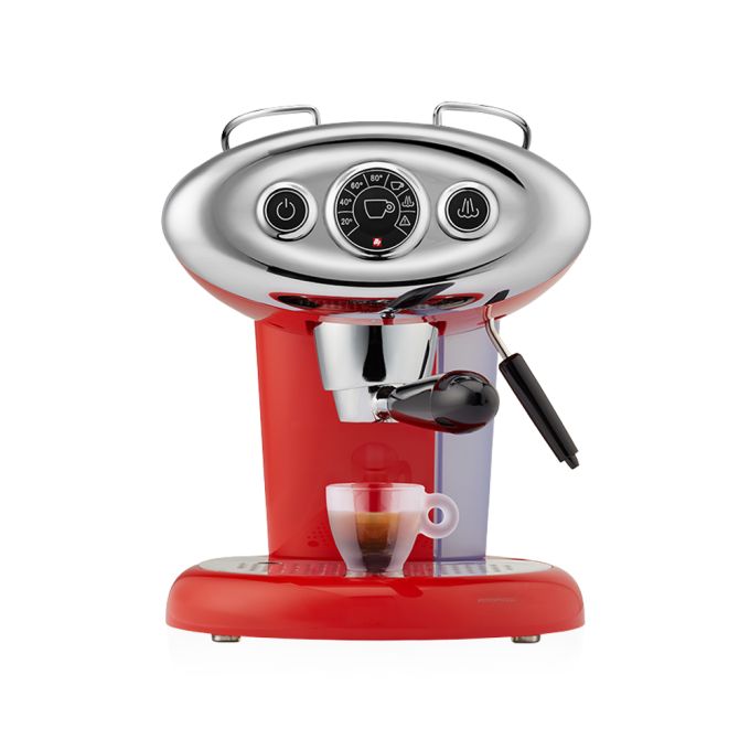 illy Francis X7.1 iperEspresso Machine - Advanced Brew Technology, Red