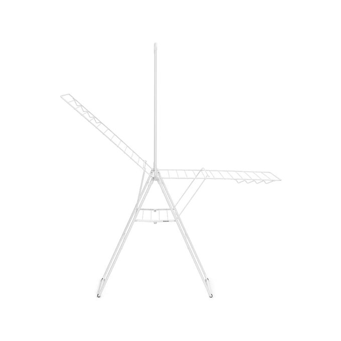 Brabantia HangOn Drying Rack with rod, 25 metres - Fresh White White