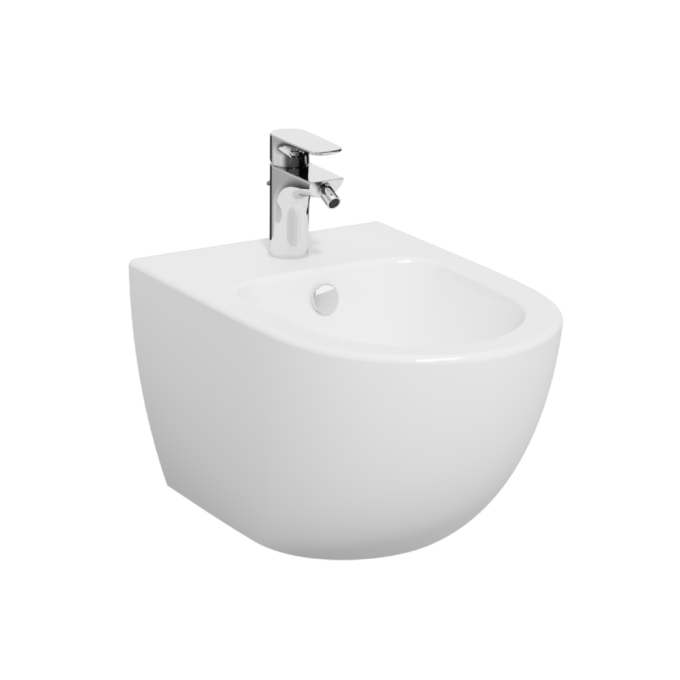 VitrA Wall Mounted Bidet 54 cm (D) - Glossy White