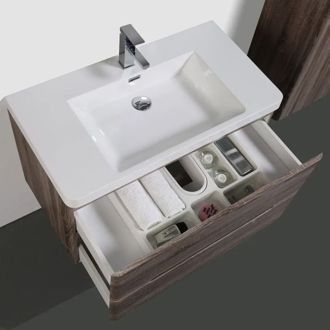 Bernstein Vanity Drawer & Cosmetic Organizer - White