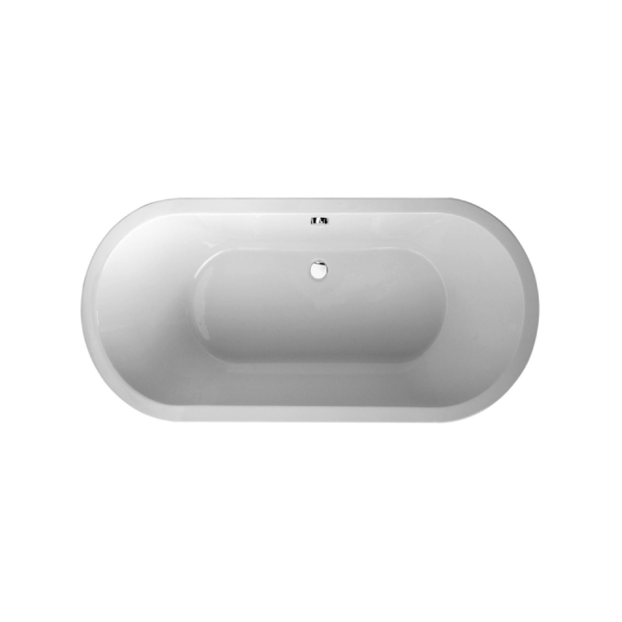 Duravit Built-In Bathtub 170(L)x80(W) cm Glossy White