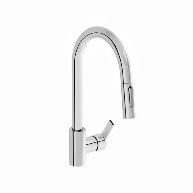 VitrA Kitchen Pull-Out Tap - Stainless SteelStainless Steel