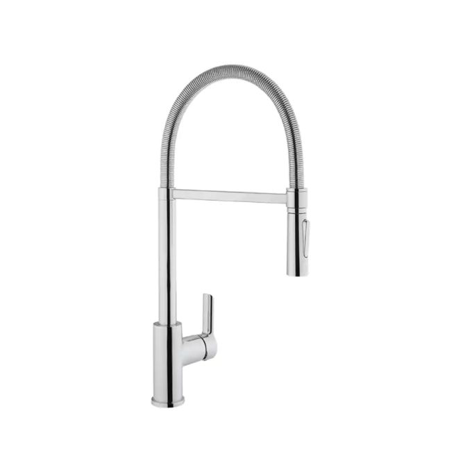 VitrA Kitchen Pull-Out Tap - Stainless SteelStainless Steel