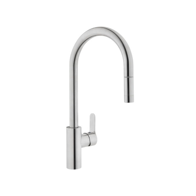 VitrA Kitchen Pull-Out Tap - Stainless SteelStainless Steel