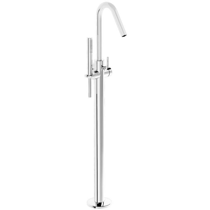 VitrA Freestanding Bathtub Mixer Tap - ChromeChrome