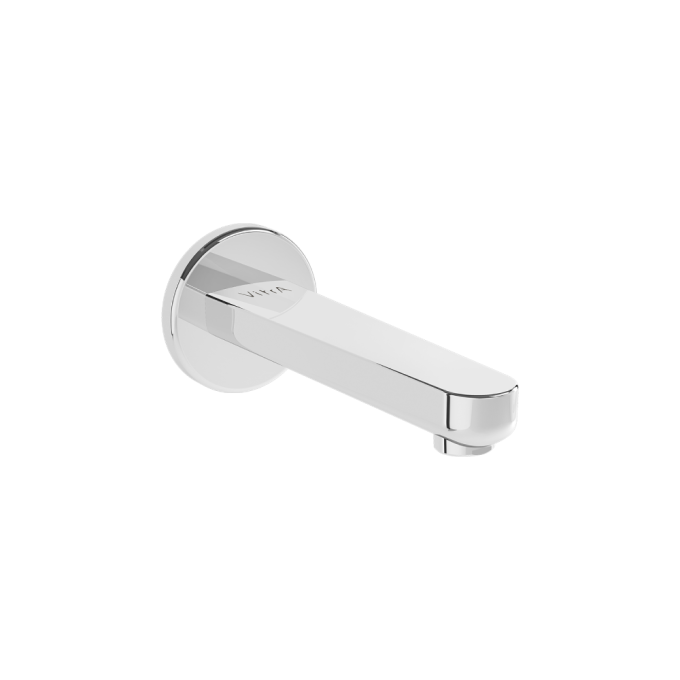 VitrA Root Round Bathtub Spout - Chrome