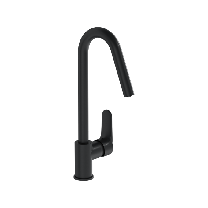 VitrA Kitchen Tap - BlackMatt Black