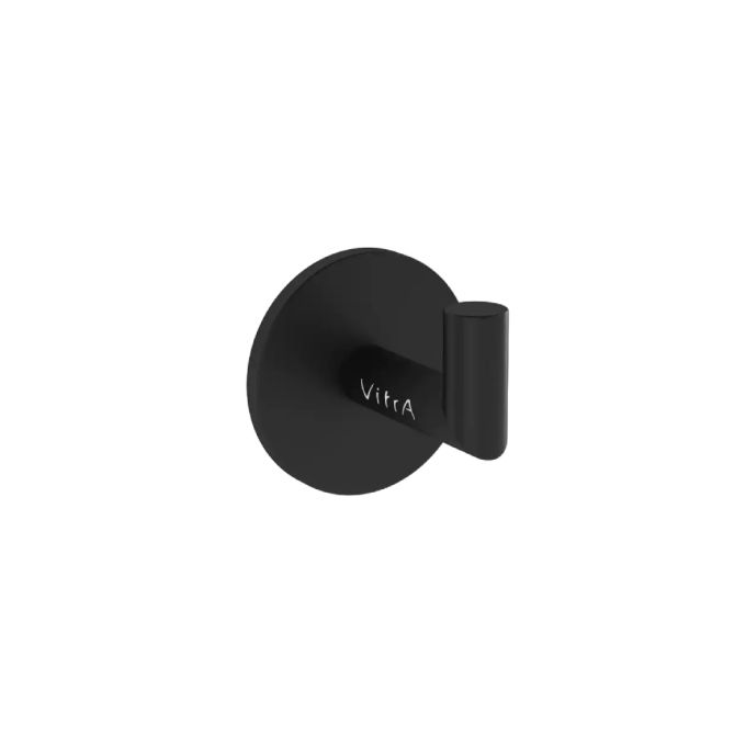 VitrA Towel & Robe Hook - Black