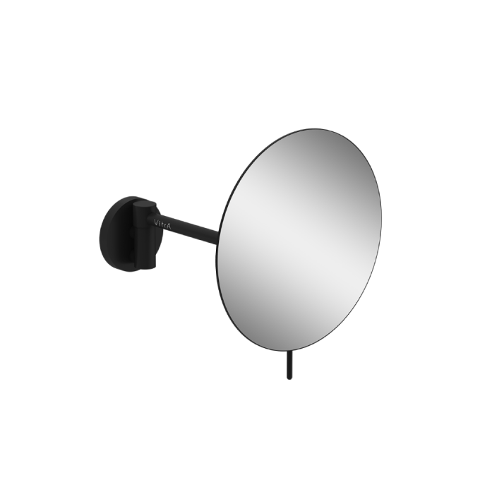 Vitra Wall Mounted Magnifying Mirror - Black