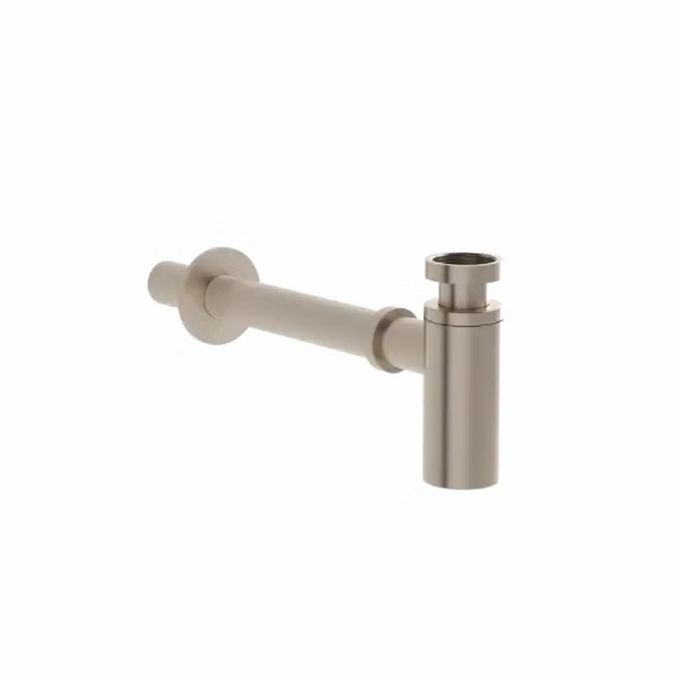 VitrA Wash Basin Siphon - Brushed Nickel