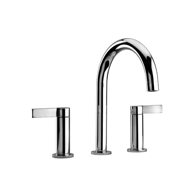 Duravit 3 Hole Basin Mixer Tap - Chrome