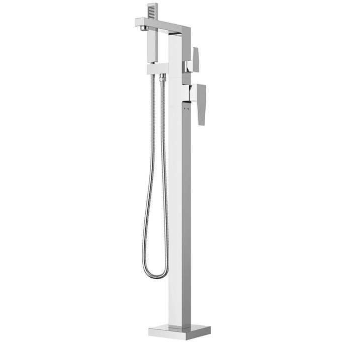 Duravit Freestanding Bathtub Mixer Tap - ChromeChrome