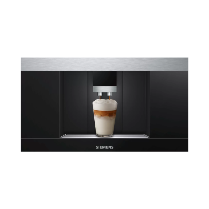 Siemens Home Connect Built In Coffee Machineستينلس ستيل