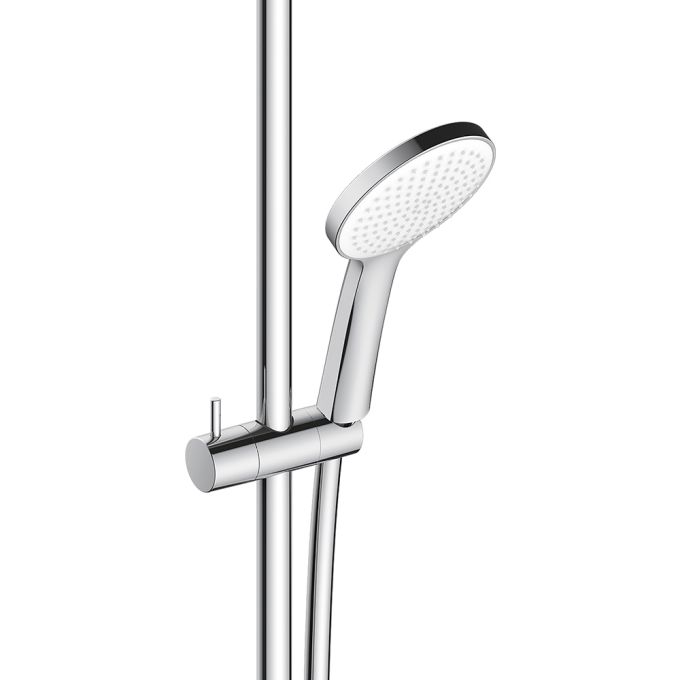 Duravit Hand Shower with Rail - Chrome Chrome