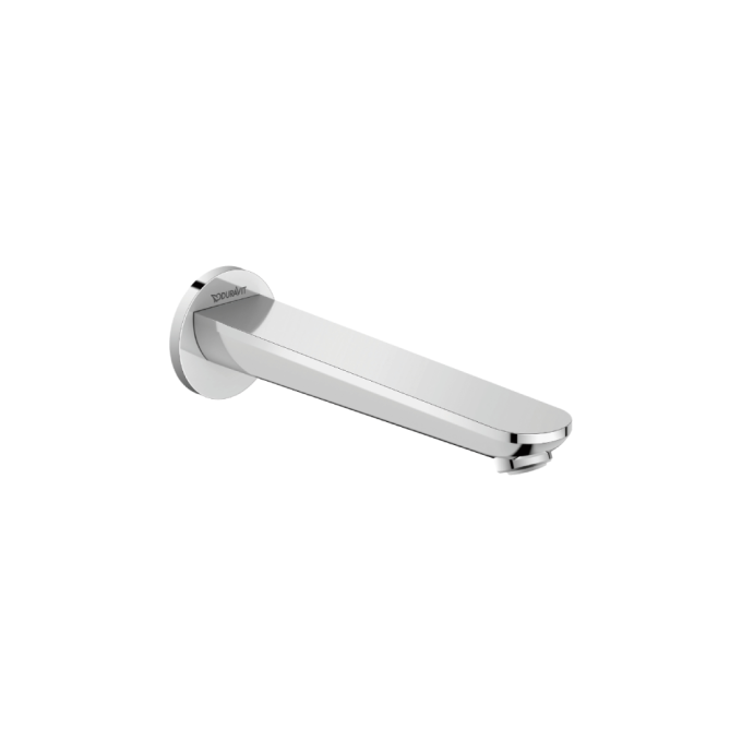 Duravit Wave Bathtub Spout - Chrome