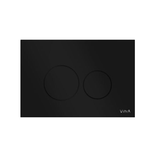 VitrA Origin Flush Wall Plate - Black