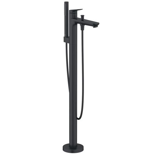 Duravit Freestanding Bathtub Mixer Tap - Matt Black